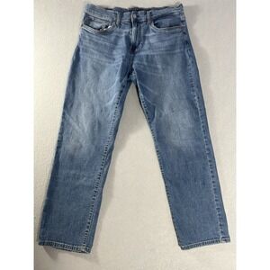 Lucky Brand Men's Jeans Straight Fit Size 36x30 Blue Medium Wash Denim